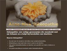 Tablet Screenshot of anne-miek.com